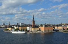 View of Riddarholmen from Monteliusvägen