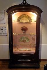 Fans displayed at the Cornelio de Saavedra Museum