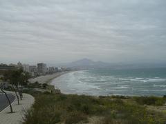 Platja de Sant Joan in Alacant from Cap de l'Horta