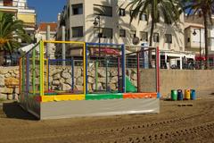 Beautiful view of Playa Carregador in Alcocebre Costa