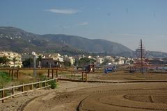 Beautiful view of Playa Carregador in Alcocebre