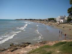 Platja del Carregador d'Alcalà de Xivert beach view