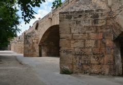 Pont del Real bridge over the river