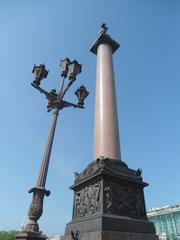 Alexander Column in Saint Petersburg