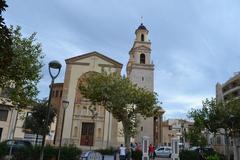 San Pascual Baylón Church in Villarreal viewed from Plaça de Sant Pasqual