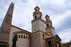 Exterior view of the Basílica de San Pascual Baylón in Villarreal, Castellón, Spain