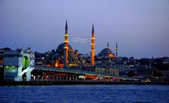 Evening in Golden Horn, Istanbul