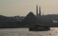 Istanbul skyline with historical landmarks