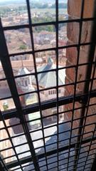 View of Cremona Cathedral from above