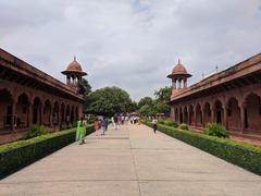 Delhi cityscape with iconic landmarks and buildings