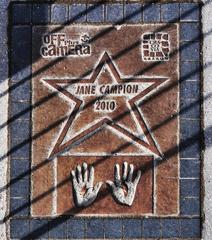 Star of Jane Campion on the Star Alley in Krakow