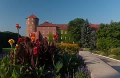 Wawel Hill complex in Kraków, Poland