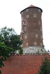 Kraków city wall towers in Poland