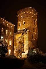 Historic stone tower in Poland