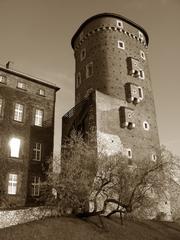 Baszta Sandomierska on Wawel Hill in Kraków, Poland