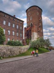 Baszta Sandomierska at the Royal Castle in Krakow