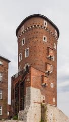 Wawel Castle, Sandomierska Tower in Kraków, Poland