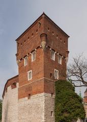 Wawel Castle Thieves' Tower in Krakow, Poland