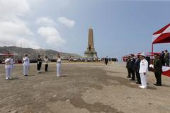 Jakke Valakivi at 135th Anniversary of San Juan and Miraflores Battles commemoration