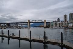 Burrard Bridge in Vancouver, Canada