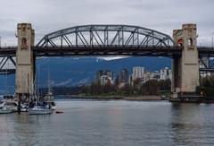 Burrard Bridge in Vancouver, Canada