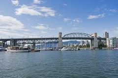 Burrard Bridge from the east