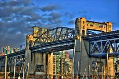 Burrard Bridge in HDR