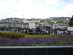 View from Kossuth Square in Budapest, Hungary