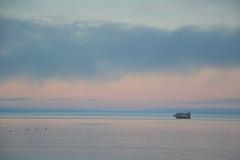 Fort Boyard seen from Boyardville