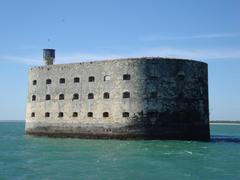 Fort Boyard historic fortification in the sea