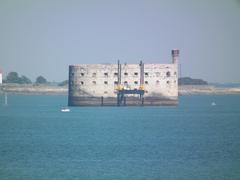 Fort Boyard seen from Oléron Island