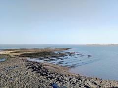 Fort Boyard viewed from Fort Enet in Fouras, Charente-Maritime, France