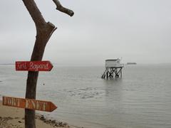 fisherman's hut on the Île d'Aix coast