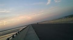 Chahlari Ghat Bridge with clear blue sky