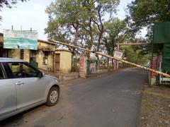 entrance gate of Pench Tiger Project featuring Sillari Gate and Totladoh Dam