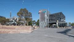 north view of Fed Square in Melbourne