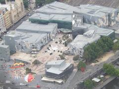 View of Federation Square from Eureka Skydeck