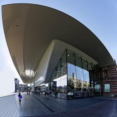 Amsterdam Stedelijk Museum Benthem Crouwel Wing 2012 ICE Fisheye