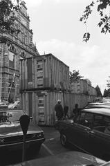 Container-City art installation at Stedelijk Museum in Amsterdam, 1983