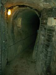 Fort Pampus keyhole-shaped corridor