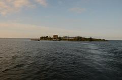 Pampus Island viewed from the water