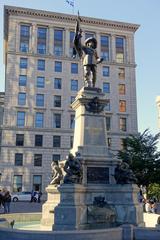 Maisonneuve Monument in Montreal, Quebec, Canada