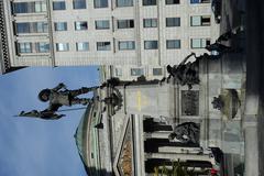 Maisonneuve Monument at Place d'Armes, Ville-Marie, Montreal