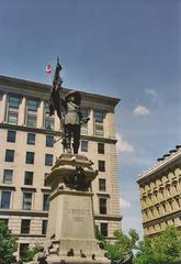 Maisonneuve Monument in Montreal, Quebec, Canada