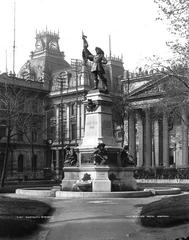 Maisonneuve Monument, Place d'Armes, Montreal, 1896