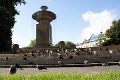 Walka i Zwycięstwo fountain in Poland