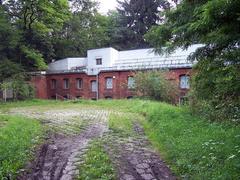 Fort 50 1/2 O Barycz in a grassy landscape