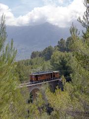 panoramic view of Mallorca's mountainous landscape from Mirador del Pujol d'en Banya