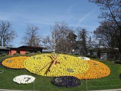 Flower Clock in Geneva