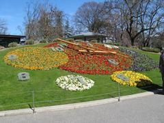 Flower clock of Geneva